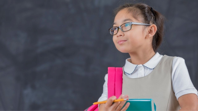 フィリピンの小学生