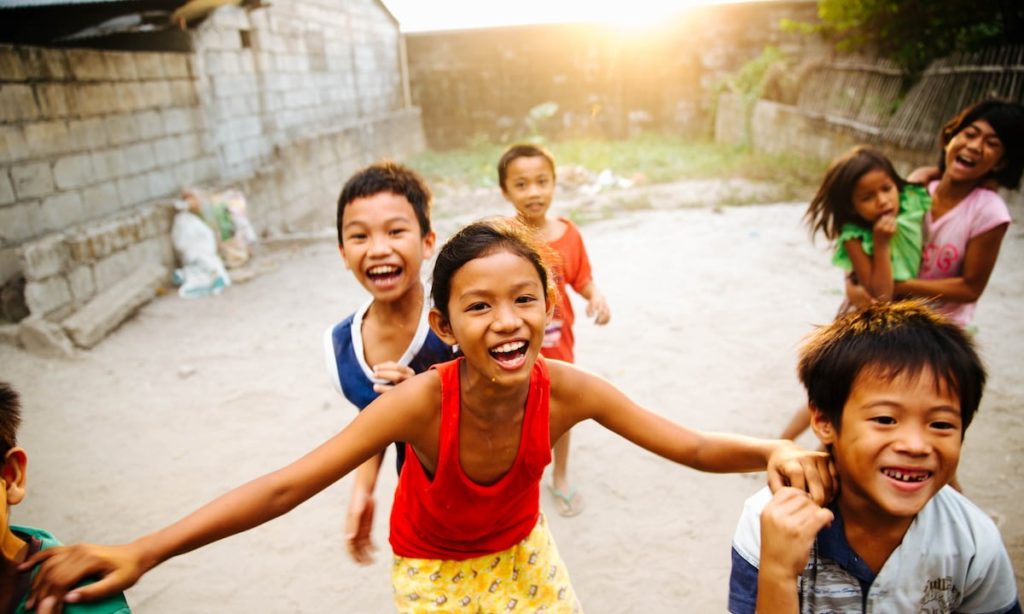 フィリピンの子供